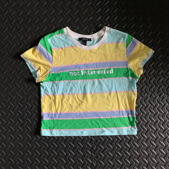 forever 21 crop top size small - Picture 1 of 4